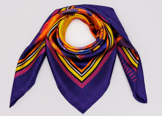 African Horizon Silk Twill 90